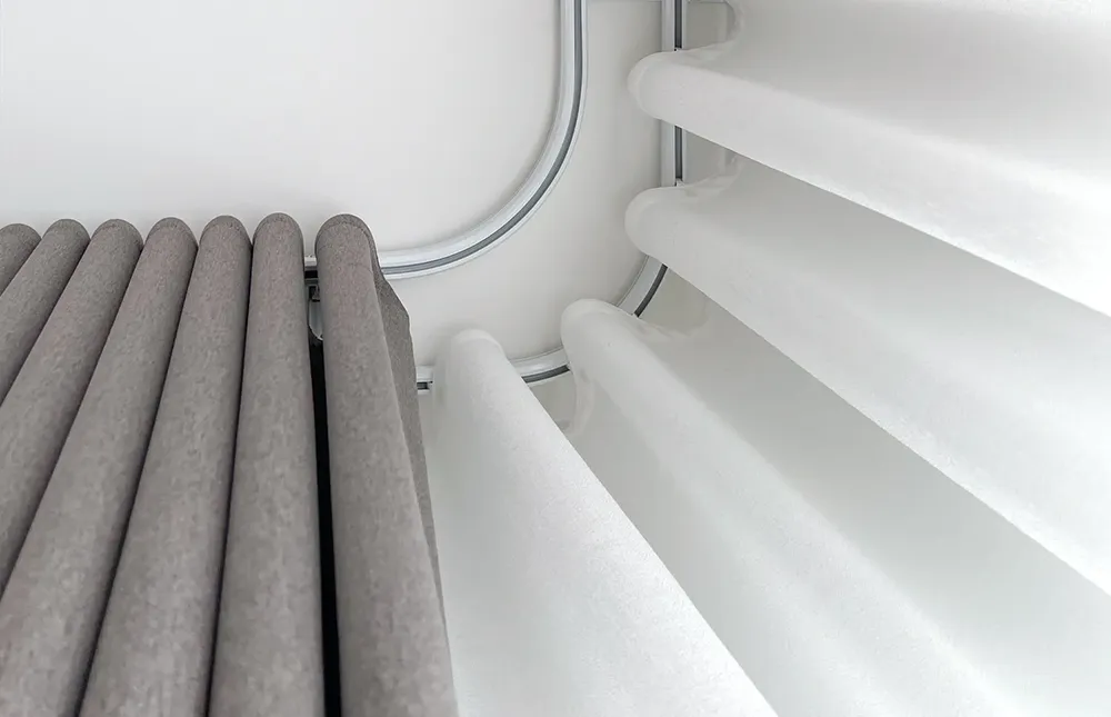 ม่านลอนรางเทป